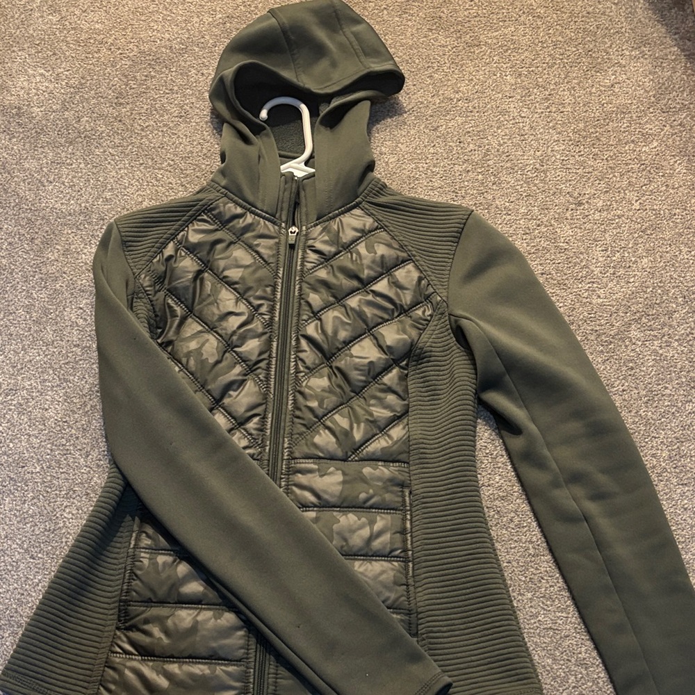 Tek Gear Women's Utility Jacket in Dark Green